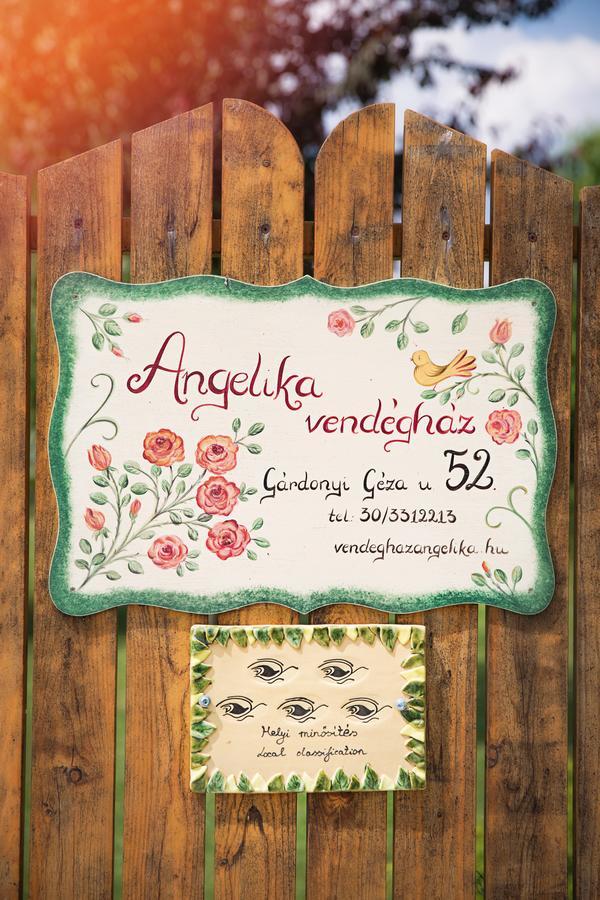 Angelika Vendeghaz Lägenhet Dinnyés Exteriör bild